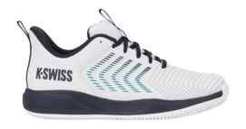Padelschoen K Swiss Men Ultrashot Light Clay White/Carbon/Baltic Surgelite