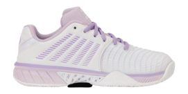 Padelschoen K Swiss Women Express Light 3 Padel Wht/Orchdhsh/Prplerse Kunstgras
