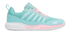 Padelschoen K-Swiss Women Ultra Court Padel Soft Neon Blue/White/Neon Bubble Gum