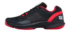 Padelschoen Wilson Men Hurakn Pro V2 Black/Red/White Pro Torque Chassis Light