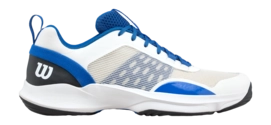 Chaussures de Padel Wilson Homme Hurakn Pro V2 White / Deja Vu Blue/ Black