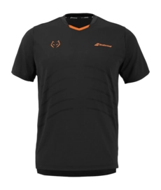 Padelshirt Babolat Men Crew Neck Tee Replica Juan Lebron Black Regular Fit
