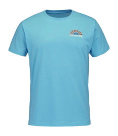 Padelshirt Babolat Men Perf Cotton Tee Scuba Blue Regular Fit