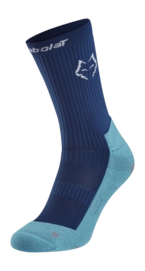 Padelsok Babolat Unisex Mid-Calf Socks Lebron Estate Blue/Cyan Blue