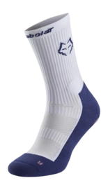 Padelsok Babolat Unisex Mid-Calf Socks Lebron White/Estate Blue