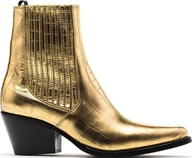 Rehab Women Paisley Croco Met Gold