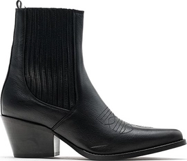 Rehab Women Paisley Leather Black
