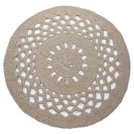 Haakkit Hoooked RibbonXL Vloerkleed Taupe