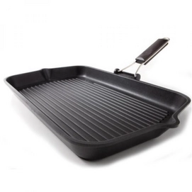 Grillpan Saporella Risoli 43 x 26 cm Antraciet