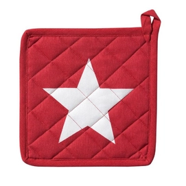 Pannenlappen DDDDD Étoile Rood (set van 6)