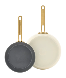 Pannenset GreenPan Tucci White 20 / 26 cm (2-Delig)