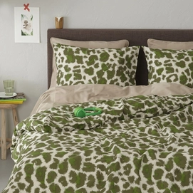 Dekbedovertrek DayDream Panter Green Katoen