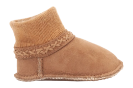 Pantoffel Warmbat Baby Benella DF Cuff Cognac