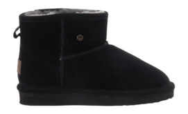 Boots Warmbat Kids Wallaby Suede Black Grey
