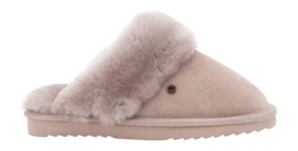 Pantoffel Warmbat Women Flurry Suede Taupe