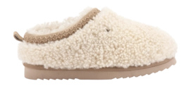 Pantoffel Warmbat Women Kynuna Curley Wool Ecru