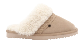 Pantoffel Warmbat Women Nhill Strap Curley Wool Ecru