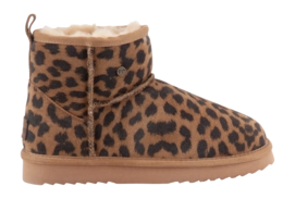 Boots Warmbat Women Wallaby Suede Panther Chestnut