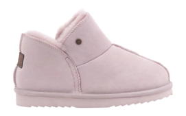 Pantoffel Warmbat Women Willow Suede Mauve Pink Ribbon