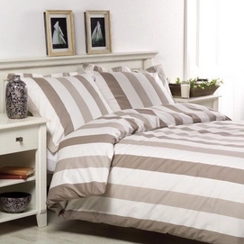 Bettwäsche Papillon Scott Beige Mako-Satin