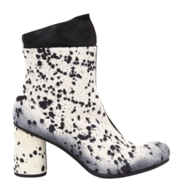 Papucei Spatter White Black