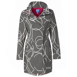 Regenjas Happy Rainy Days Parka Brooke Taupe