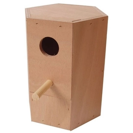 Parkietenblok Huismerk Zeskant Hout