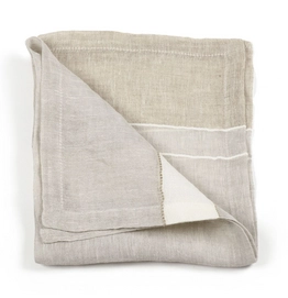Serviette de Table Libeco Parklaan Gray Lin (Lot de 6)