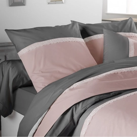 Parure de Lit Tradilinge Idylle Quartz Percale