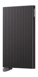 Kartenhalter Secrid Cardprotector+ Fluted Black