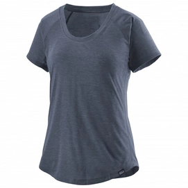 T-Shirt Patagonia Cap Cool Lightweight Shirt Smolder Blue Light Smolder Blue X Dye Damen
