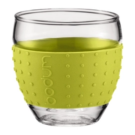 Glas Bodum Pavina 0.1L Lime Grün (2 Stück)