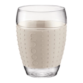 Glas Bodum Pavina 0.45L Creme (2 Stück)
