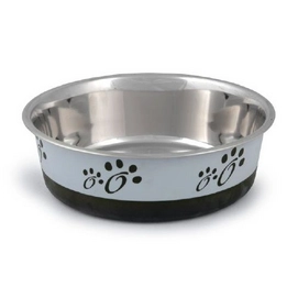 Voerbak Beeztees Hond Paws RVS Grijs