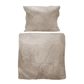 Dekbedovertrek Aquanova Paysley Beige Satijn