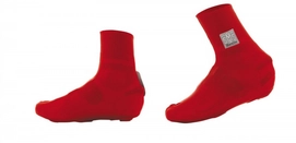 Galoche Santini Unisex Peel Lycra Aero Booties Red