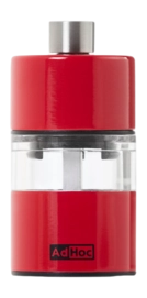 Peper- / Zoutmolen AdHoc Minimill Red 6,2 cm