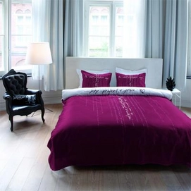 Dekbedovertrek Kardol Perfect Day Fuchsia Satijn