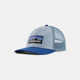Pet Patagonia Unisex P6 Logo LoPro Trucker Hat Steam Blue