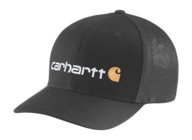 Pet Carhartt Men Rugged Flex Oakland Fitted Logo Cap Black - M/L