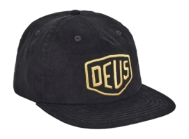 Pet Deus Unisex Shield Cord Cap Black