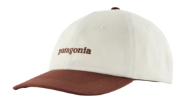 Pet Patagonia Unisex Fitz Roy Icon Trad Cap Text Logo: Dried Vanilla
