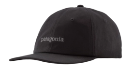Pet Patagonia Unisex Fitz Roy Icon Trad Cap Text Logo: Ink Black