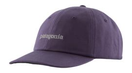Pet Patagonia Unisex Fitz Roy Icon Trad Cap Text Logo: Plummet Purple
