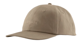 Pet Patagonia Unisex Fitz Roy Icon Trad Cap Text Logo: Seabird Grey