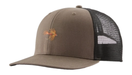 Pet Patagonia Unisex Take a Stand Trucker Hat Pheasant Fly: Marlow Brown