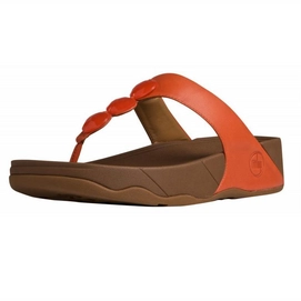 FitFlop Petra Leather Flame