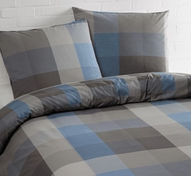 Dekbedovertrek Day Dream Phill Blauw Flanel