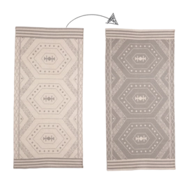 Teppich Kidsdepot Comby Grau 70 x 140 cm
