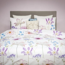Dekbedovertrek Refined Pink Parrot Wit Katoen